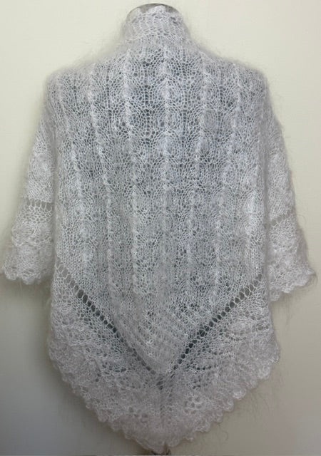 Uryupinsk downy neckerchief  # KW-4, 90x140x90 cm