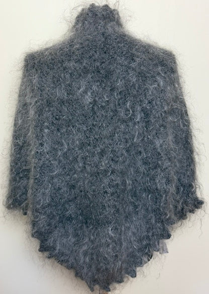 Uryupinsk downy neckerchief  #KG-153, 80x120x80 cm