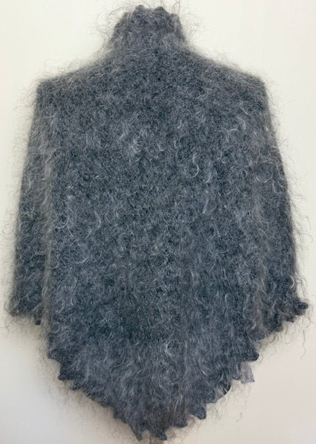 Uryupinsk downy neckerchief  #KG-153, 80x120x80 cm