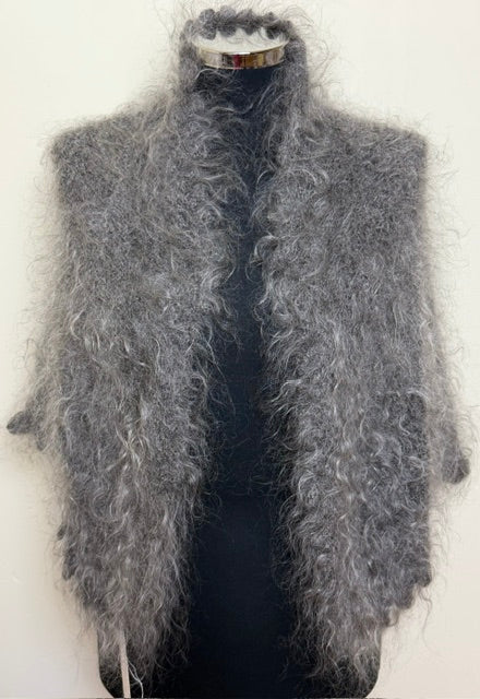 Uryupinsk downy neckerchief  #KG-153, 80x120x80 cm