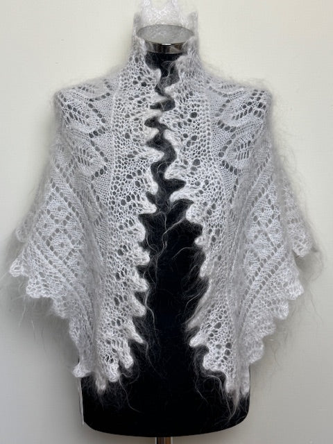 Uryupinsk downy neckerchief  # KW-132, 100x140x100 cm