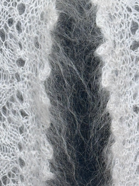 Урюпинская пуховая косынка № KW-148, 100x150x100 cм.