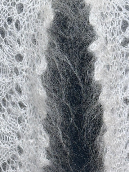 Урюпинская пуховая косынка № KW-148, 100x150x100 cм.