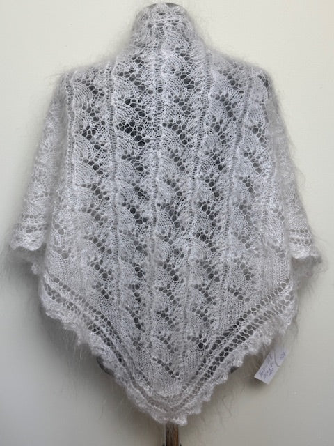 Урюпинская пуховая косынка № KW-148, 100x150x100 cм.