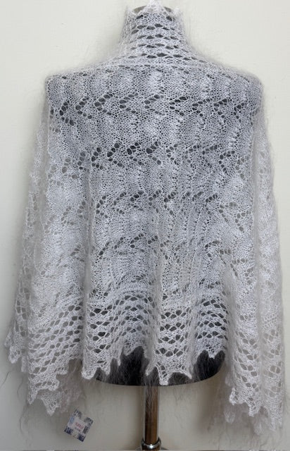 Uryupinsk downy shawl ( Palantine ) # SW-4, 150x60 cm