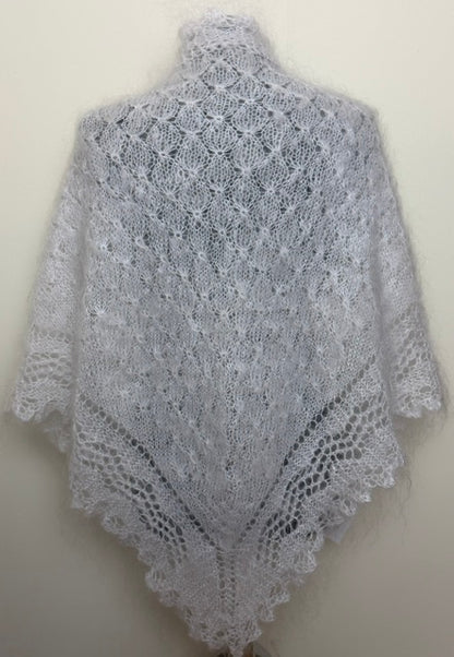 Uryupinsk downy neckerchief  # KW-19, 100x140x100 cm