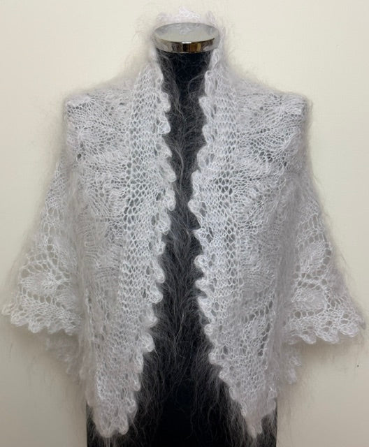 Uryupinsk downy neckerchief  # KW-18, 100x140x100 cm