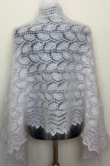 Uryupinsk downy shawl ( Palantine ) # SW-35, 160x60 cm