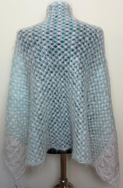 Uryupinsk downy shawl ( Palantine ) # SM-20, 120x70 cm