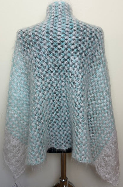 Uryupinsk downy shawl ( Palantine ) # SM-20, 120x70 cm