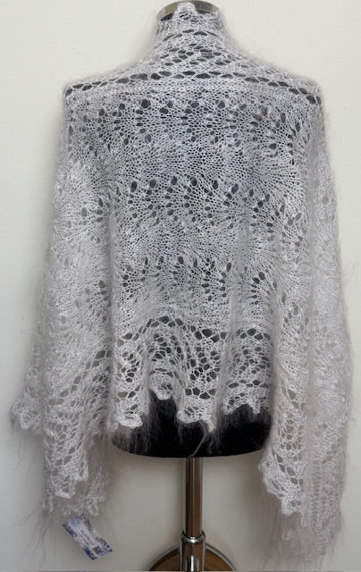 Урюпинский пуховый платок (палантин) #  SW-21, 150x60 см