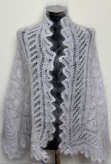 Uryupinsk downy shawl ( Palantine ) # SW-23, 160x60 cm