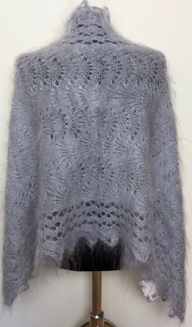 Uryupinsk downy shawl ( Palantine ) # SG-18, 140x60 cm