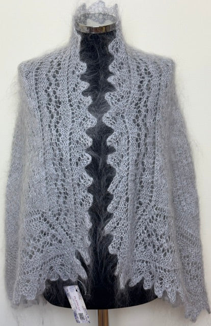 Uryupinsk downy shawl ( Palantine ) # SG-19, 140x60 cm