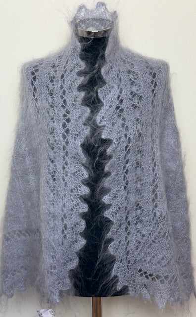 Uryupinsk downy shawl ( Palantine ) # SG-21, 150x50 cm