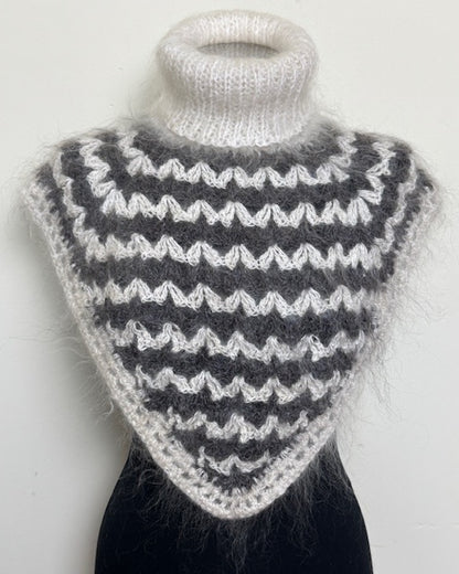 Манишка из козьего пуха 4