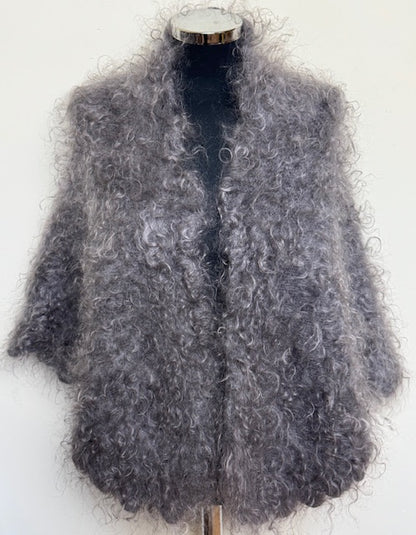 Урюпинская пуховая косынка № KG-143, 120x160x120 cм.