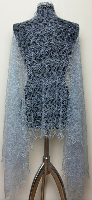 Downy shawl ( Palantine )52, 200x80 cm