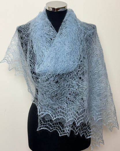 Downy shawl ( Palantine )52, 200x80 cm