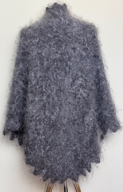 Урюпинская пуховая косынка № KG-144, 120x180x120 cм.