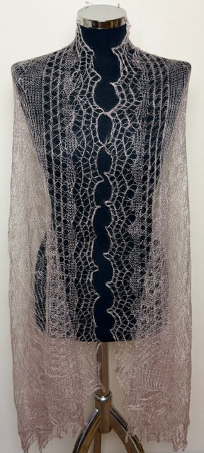 Downy shawl ( Palantine) 51, 180x80 cm