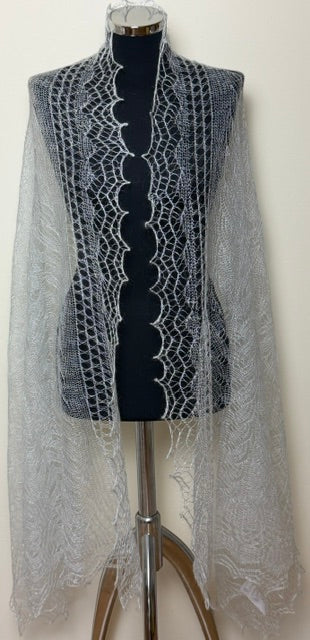 Downy shawl ( Palantine ) 50, 200x80 cm