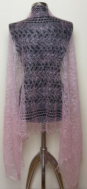 Downy shawl ( Palantine ) 49, 200x80 cm