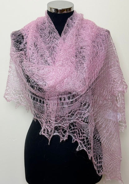 Downy shawl ( Palantine ) 49, 200x80 cm