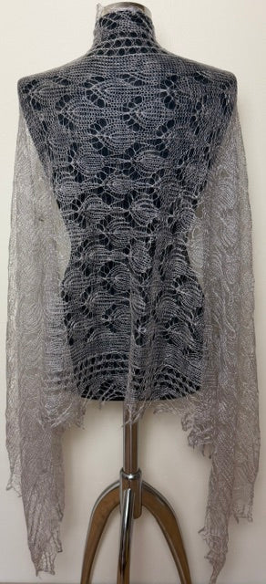 Downy shawl ( Palantine ) #45, 180x80 cm
