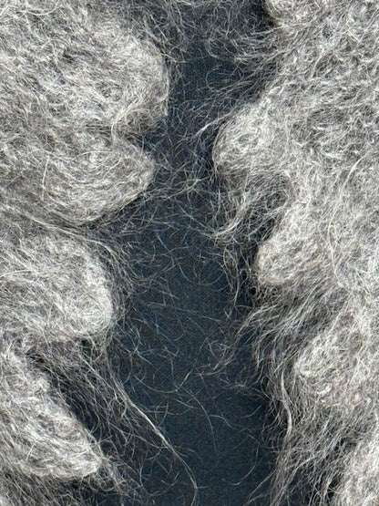 Урюпинская пуховая косынка № KW-204, 100x140x100 cм.