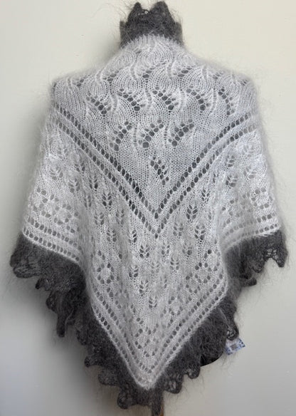 Урюпинская пуховая косынка № KW-204, 100x140x100 cм.