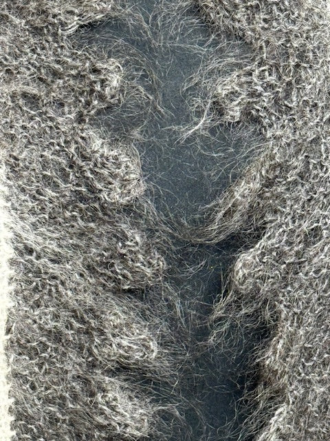 Урюпинская пуховая косынка № KW-197, 100x140x100 cм.