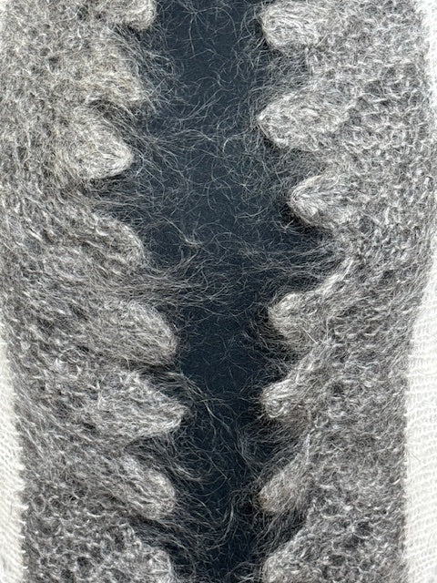 Урюпинская пуховая косынка № KW-201, 100x140x100 cм.