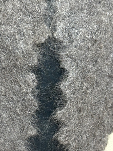 Урюпинская пуховая косынка № KG-14, 90x140x90 cм.