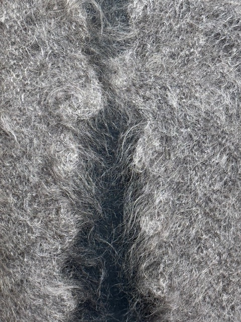 Урюпинская пуховая косынка № KG-133, 80x140x80 cм.