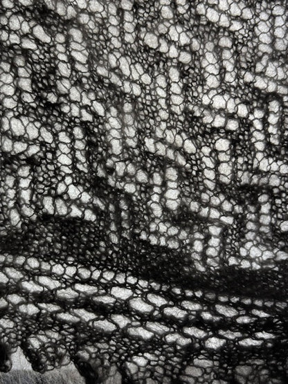 Урюпинская пуховая косынка № KG-133, 80x140x80 cм.