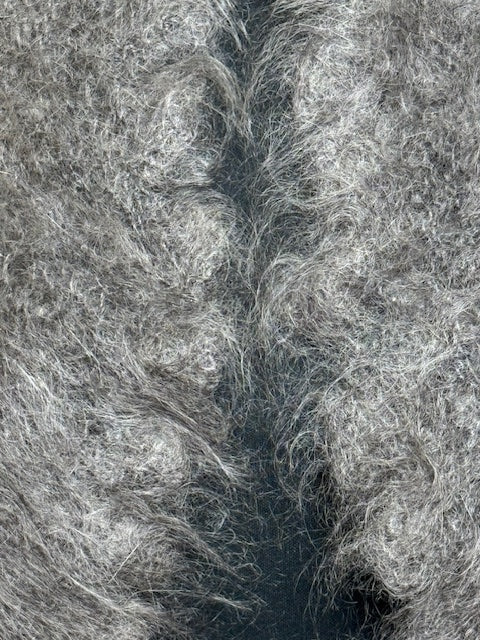 Урюпинская пуховая косынка № KG-18, 80x120x80  cм.