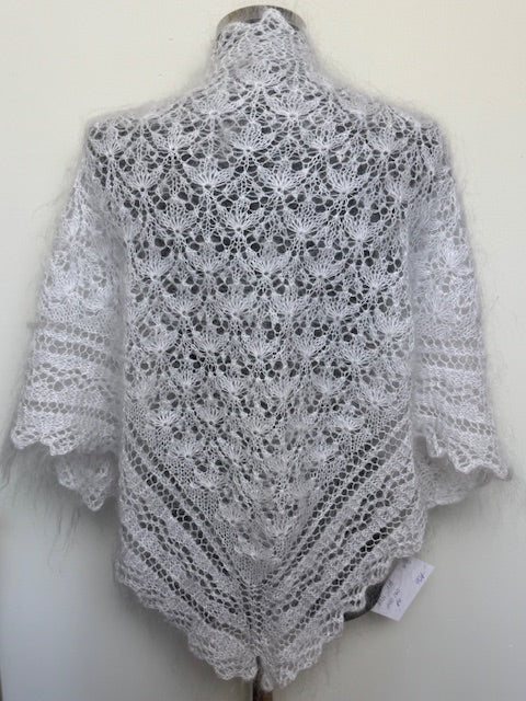 Урюпинская пуховая косынка № KW-188, 80x140x80cм.