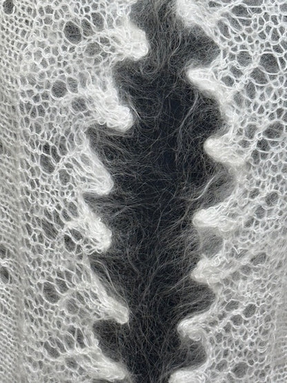 Урюпинская пуховая косынка № KW-189, 100x140x100 cм.