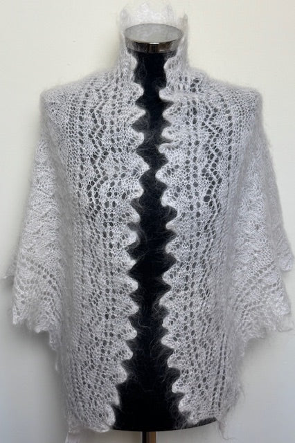 Uryupinsk downy neckerchief  # KW-176, 110x160x110 cm