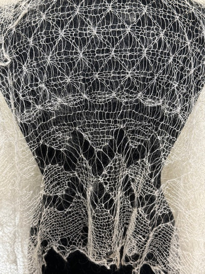 Пуховый платок #PCN-152, 130x130  cm