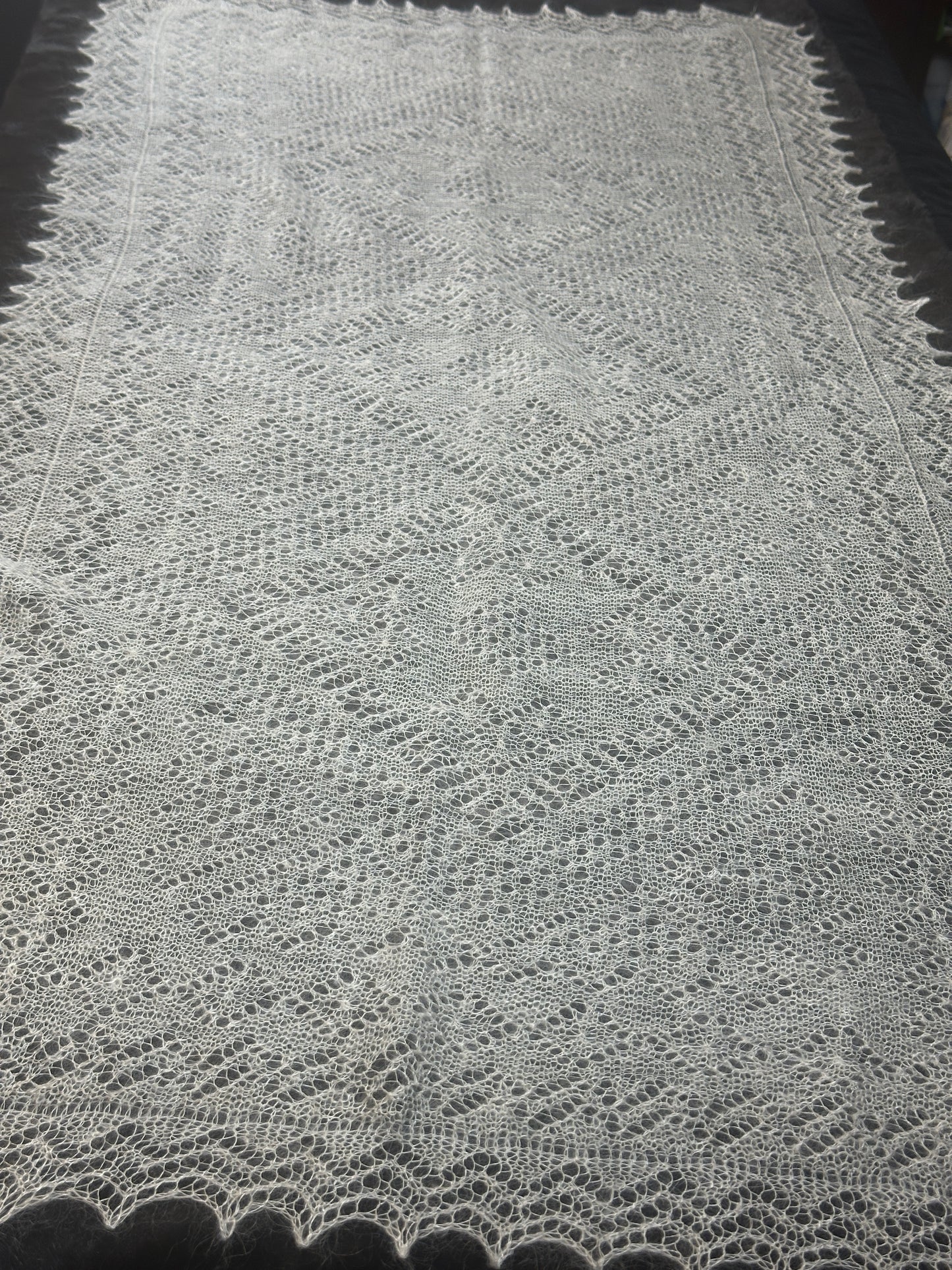 Orenburg shawl 150x75 # N49