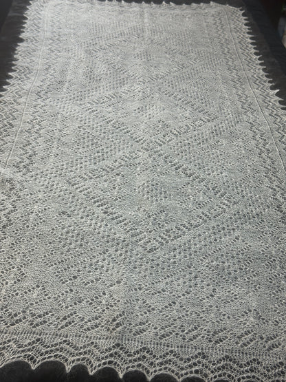 Orenburg shawl 150x75 # N49