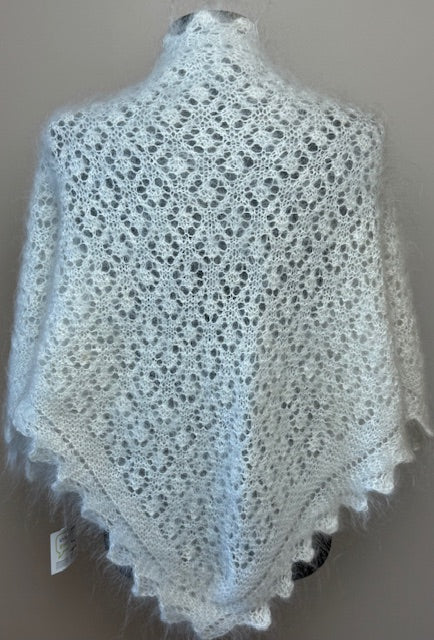 Uryupinsk downy neckerchief  # KW-227, 90x140x90 cm