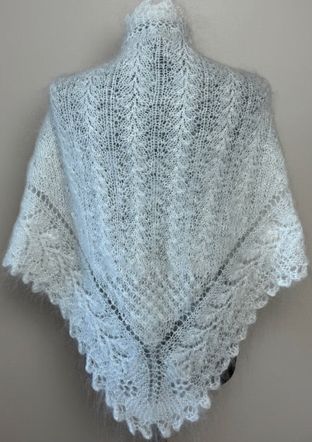 Uryupinsk downy neckerchief  # KW-43, 90x140x90 cm