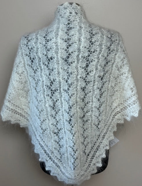 Uryupinsk downy neckerchief  # KW-47, 90x140x90 cm