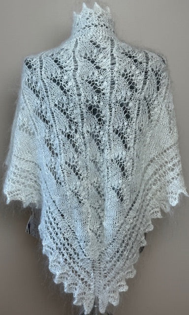Uryupinsk downy neckerchief  # KW-36, 90x140x90 cm