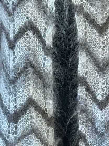 Uryupinsk downy shawl ( Palantine ) # SM-7, 140x60 cm
