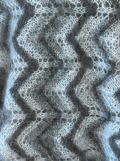 Uryupinsk downy shawl ( Palantine ) # SM-7, 140x60 cm