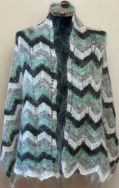 Uryupinsk downy shawl ( Palantine ) # SM-11, 140x50 cm